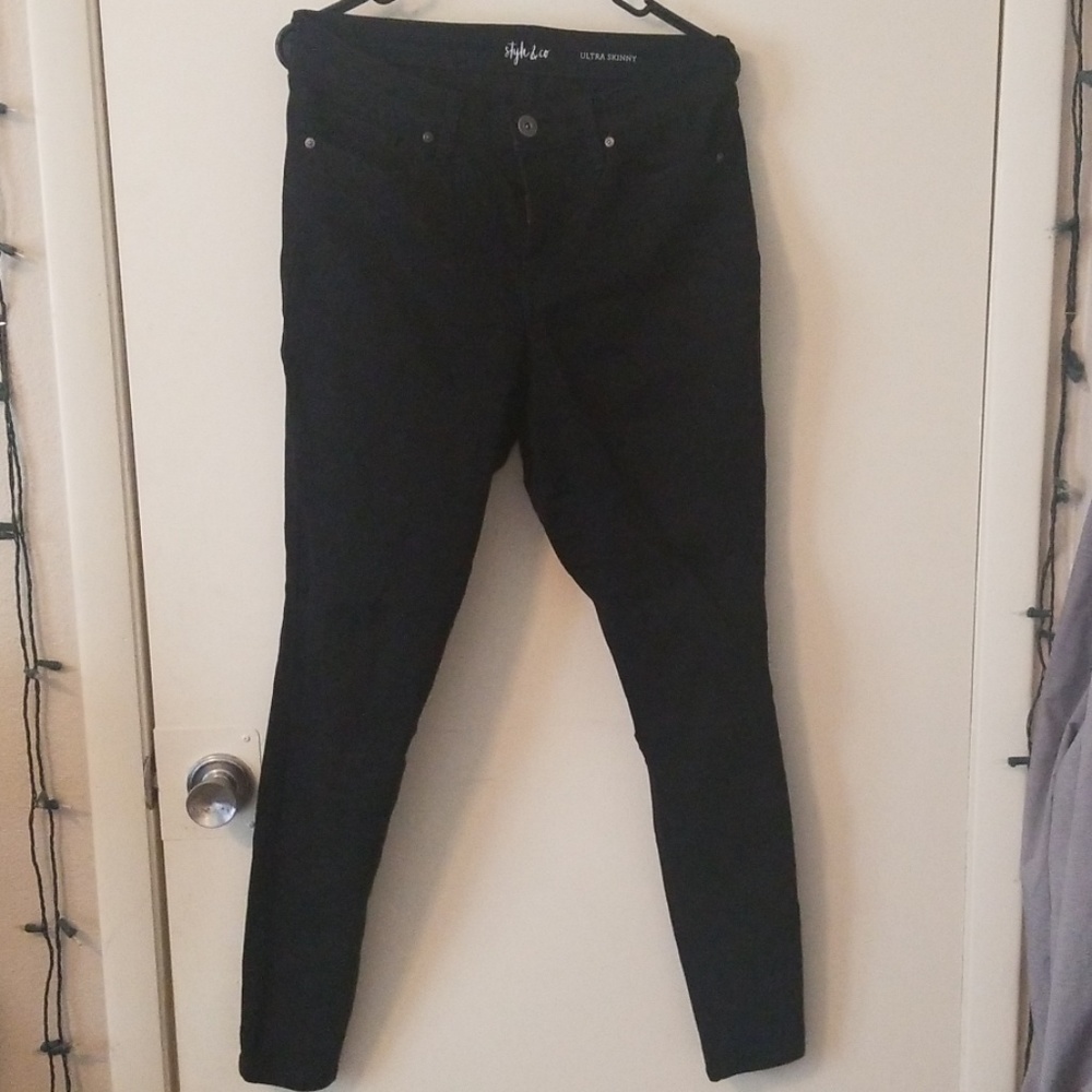 Style & Co ultra skinny jeans